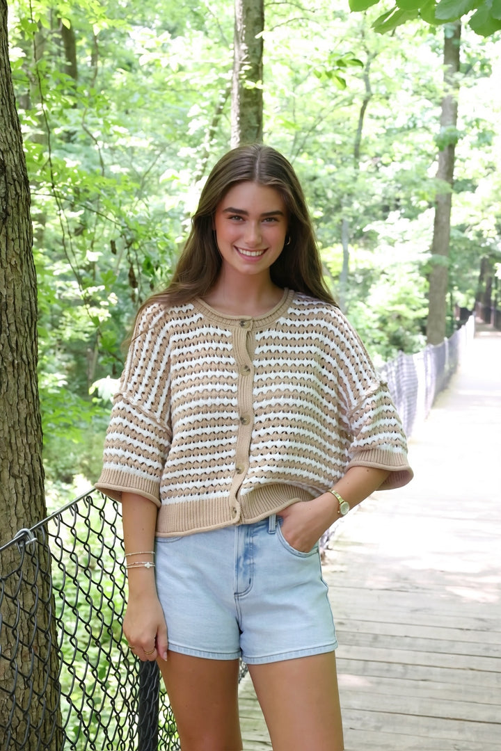 Vienna Sweater- Khaki