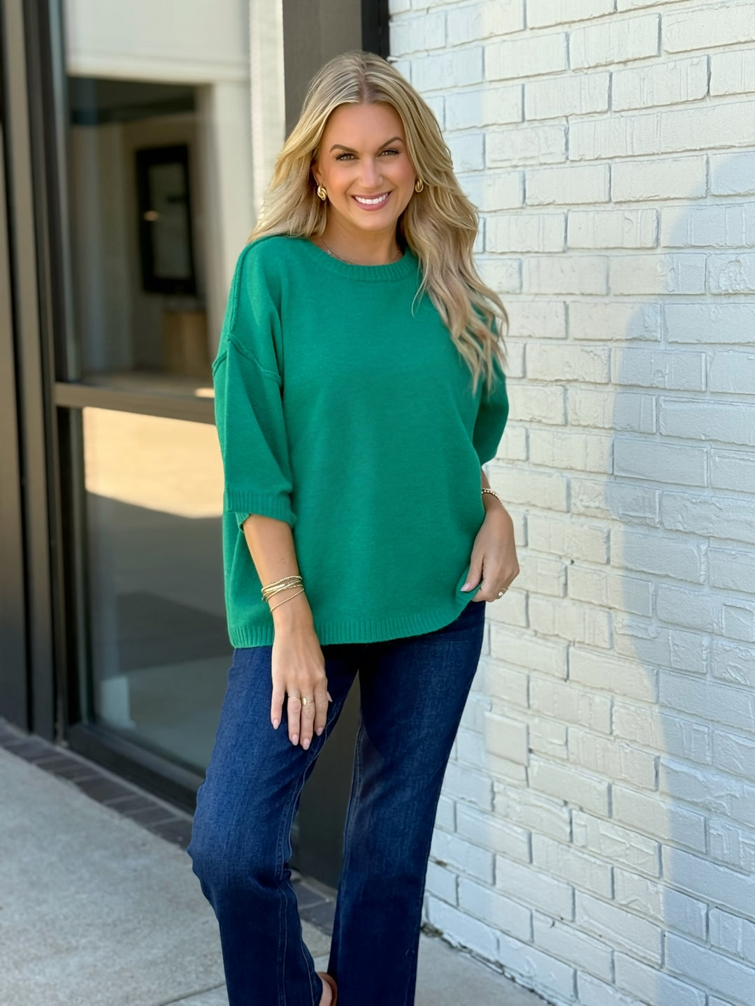 Backup Sweater- Green