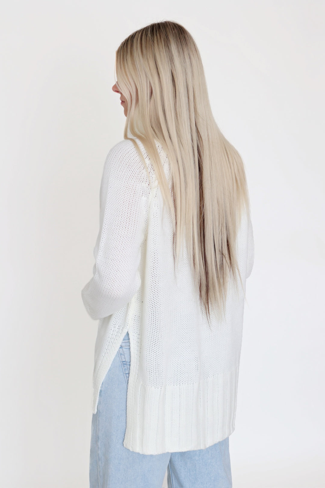Danica Sweater- White