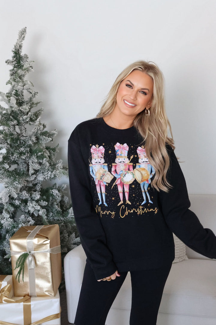 Glitter Nutcracker Sweatshirt