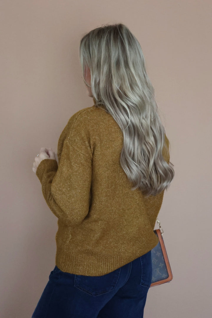 Good Thing Sweater- Camel (FINAL SALE)