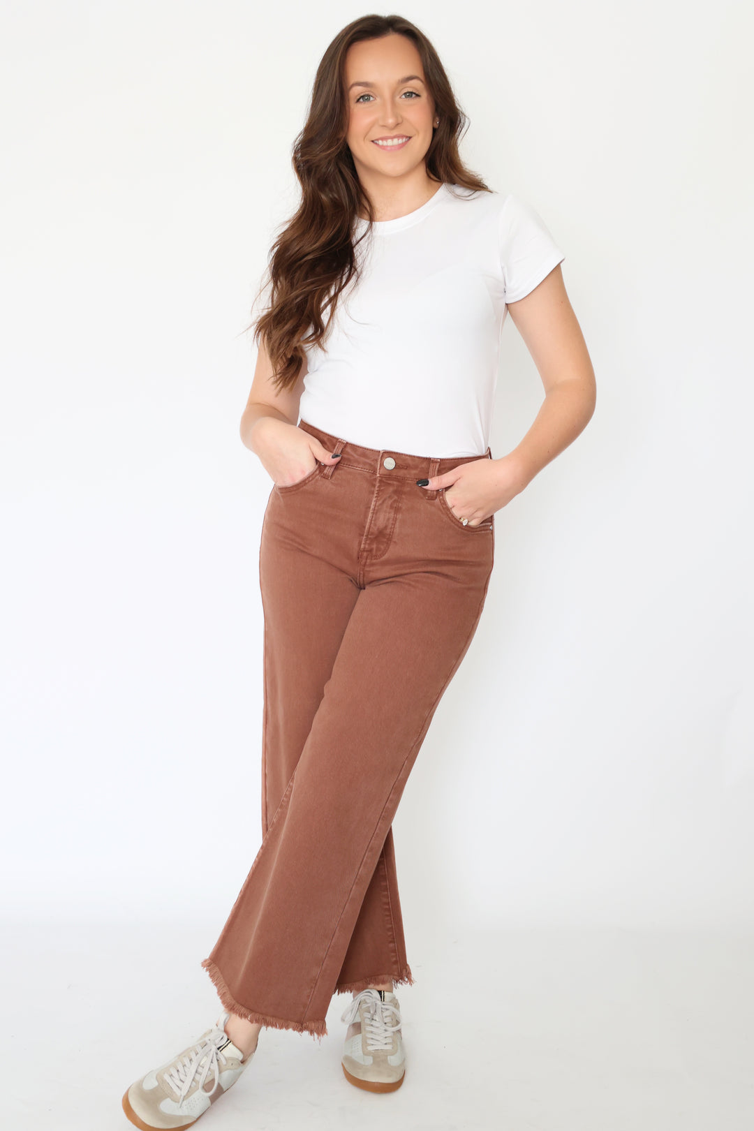 Ginny Crop Wide Leg Pants