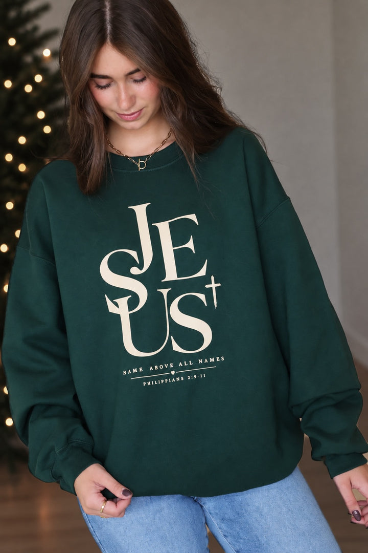 Jesus King of Christmas Sweatshirt