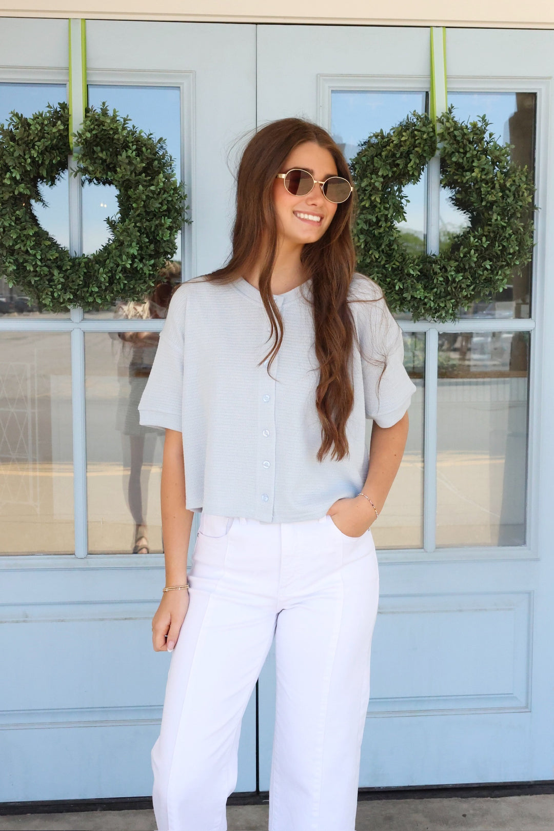 Vanilla On The Top- Light Blue