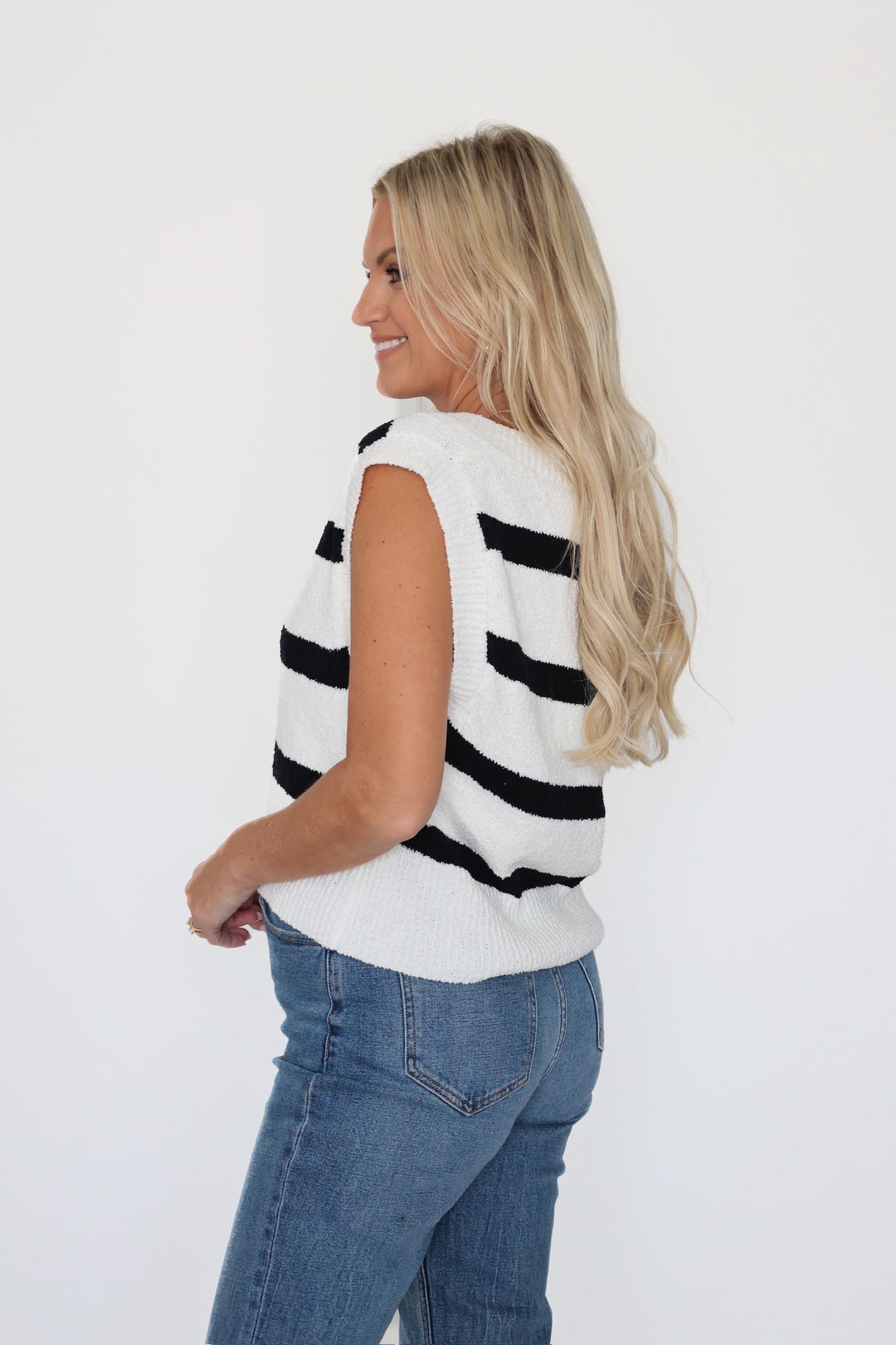 Brooklyn Stripe Vest (FINAL SALE)