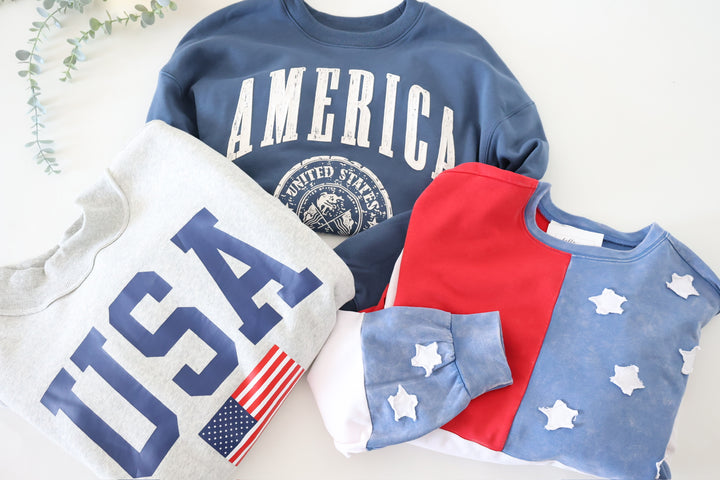 Reversible USA/America Sweatshirt