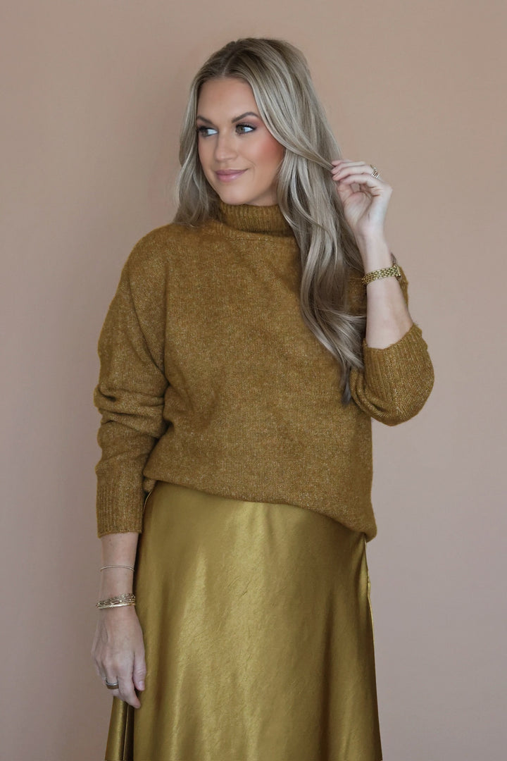 Good Thing Sweater- Camel (FINAL SALE)