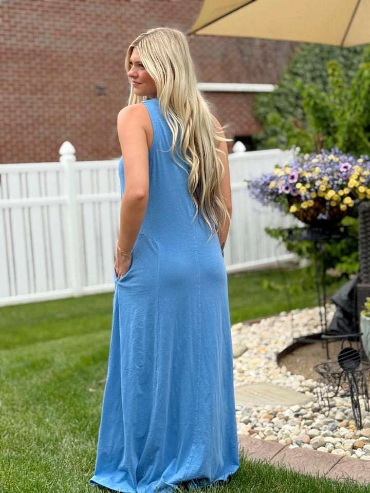 Waters Edge Midi Dress