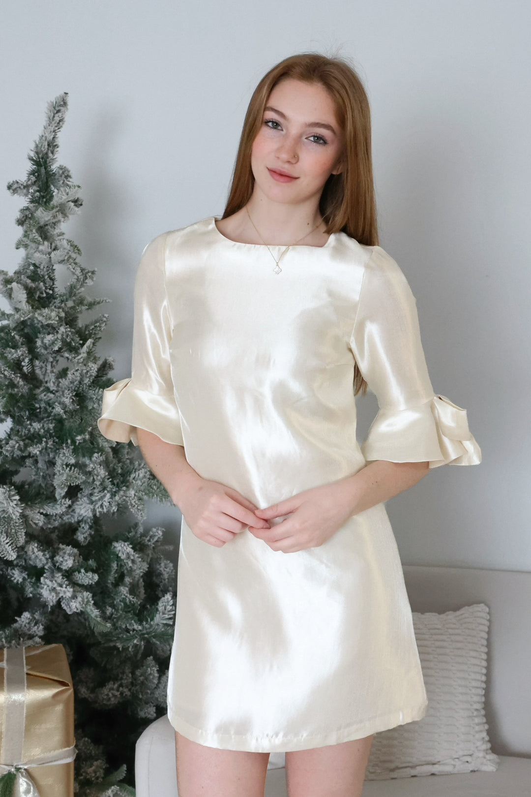 Winter Frost Mini Dress (final sale)