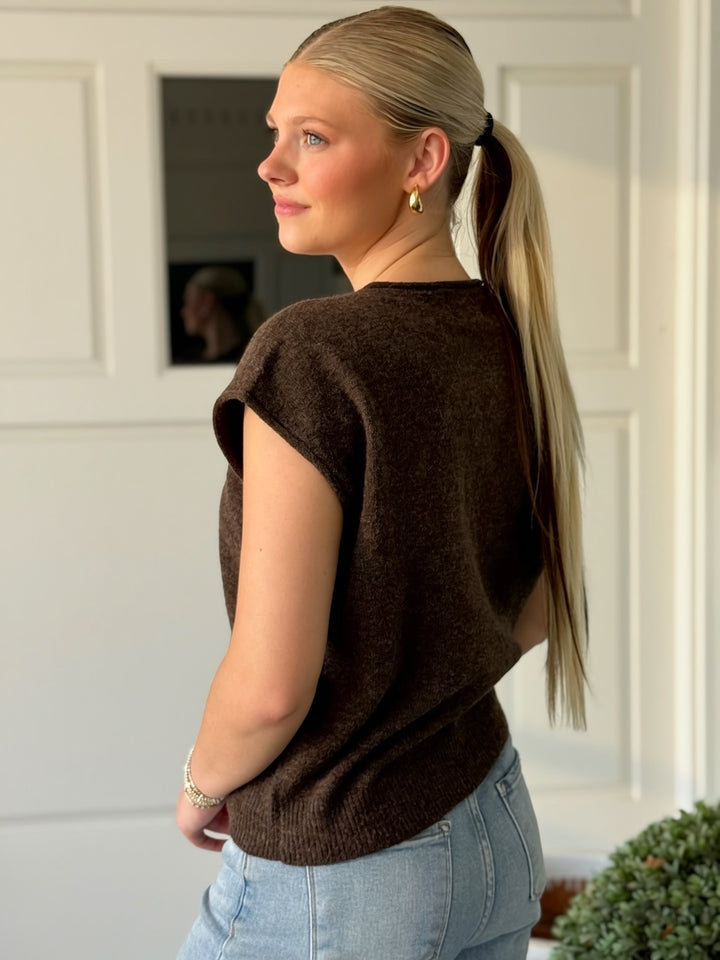 Tomorrow Sweater- Brown
