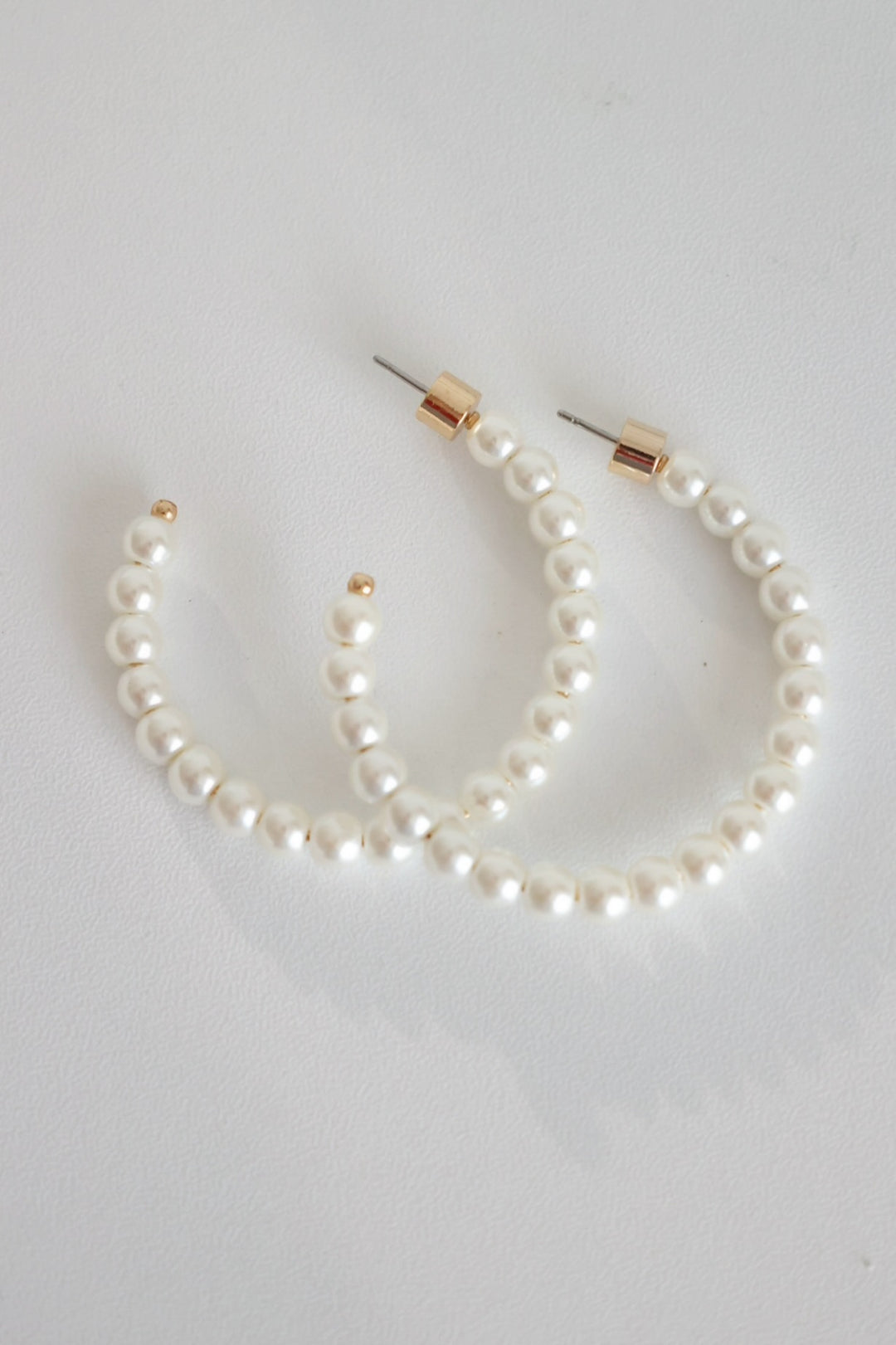 Gemma Pearl Hoops