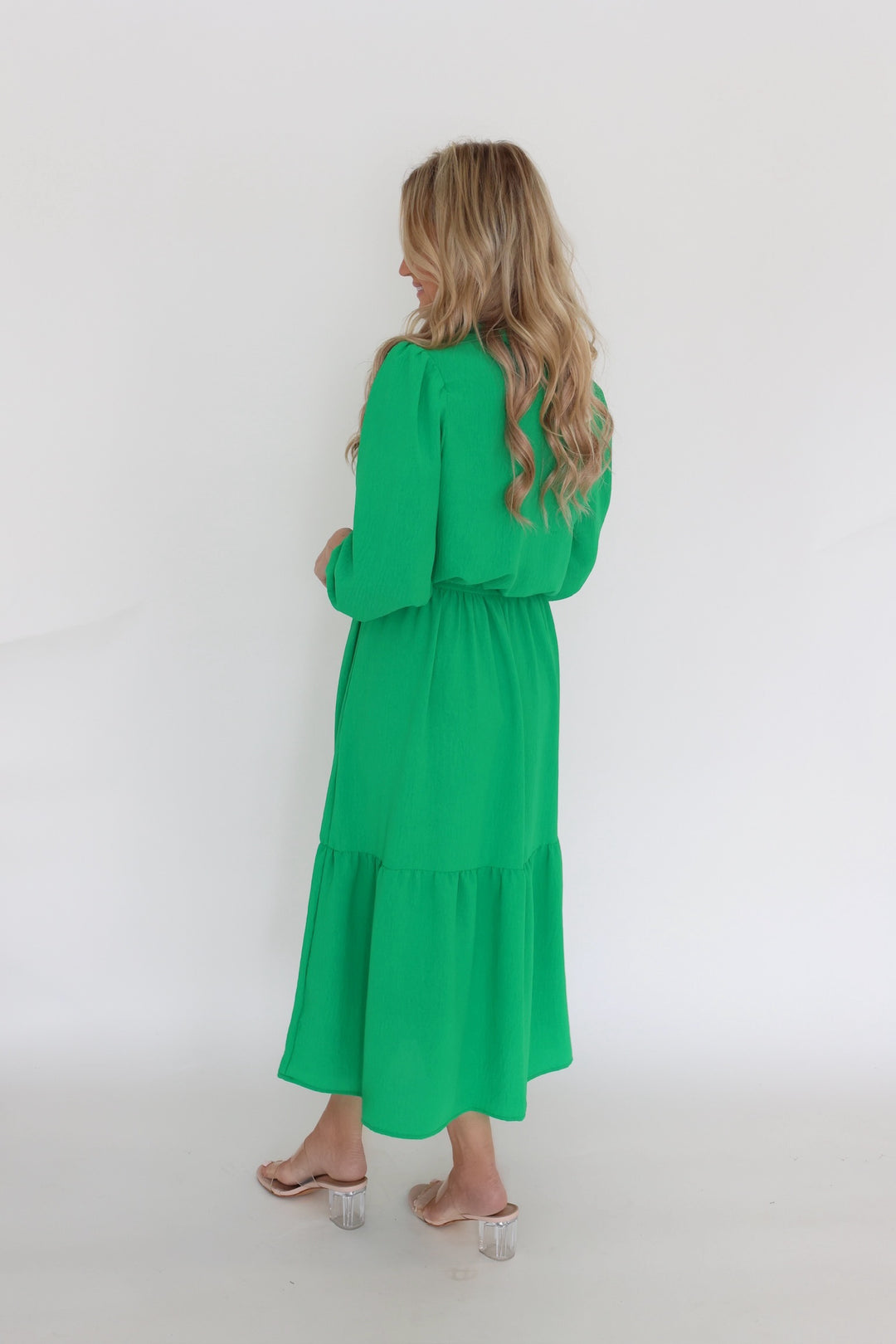 Any Occasion Dress- Kelly Green