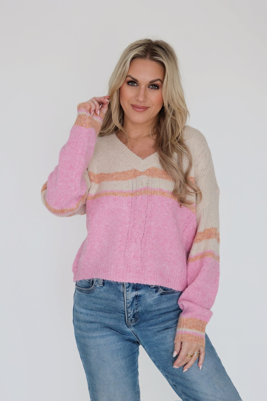 Miranda Sweater- Pink