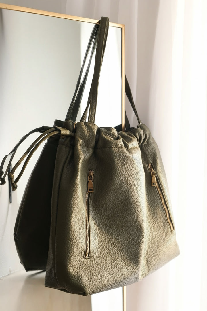 Finley Tote- Olive