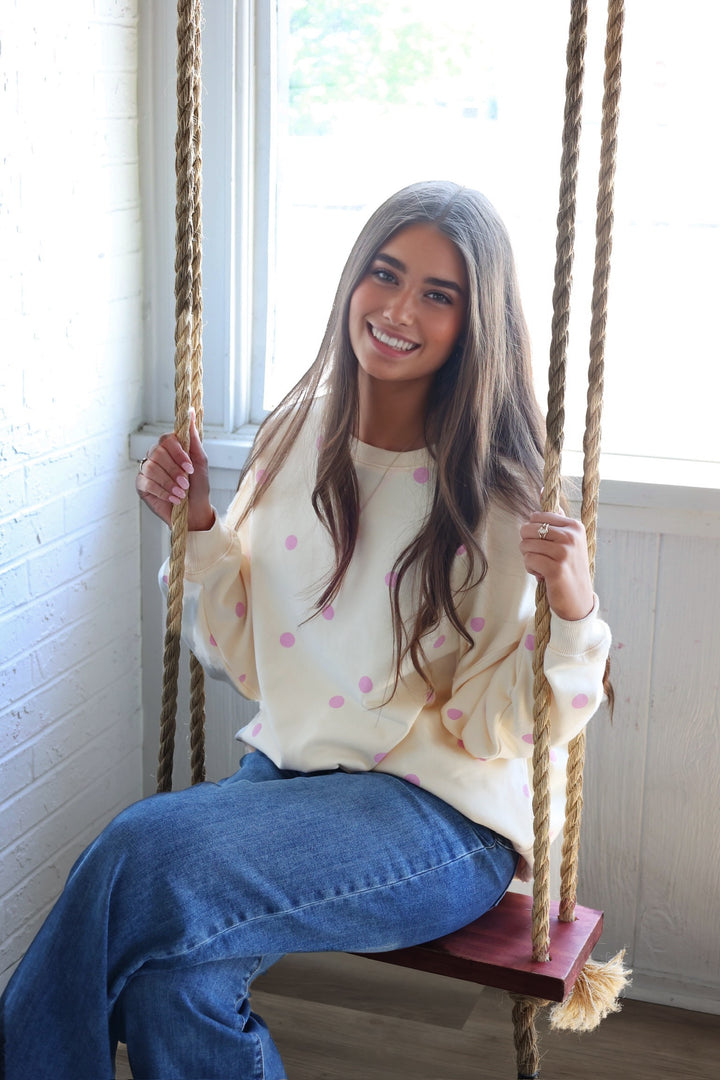 Polka Fun Sweatshirt