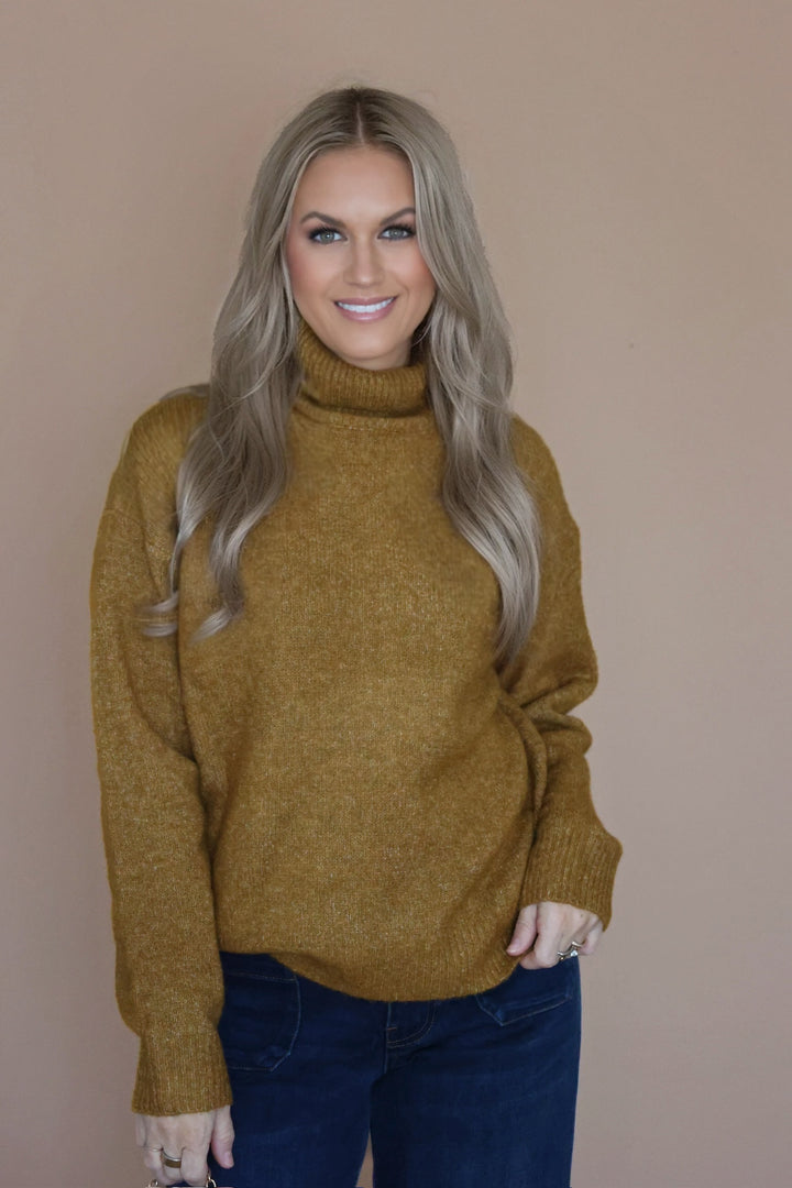 Good Thing Sweater- Camel (FINAL SALE)