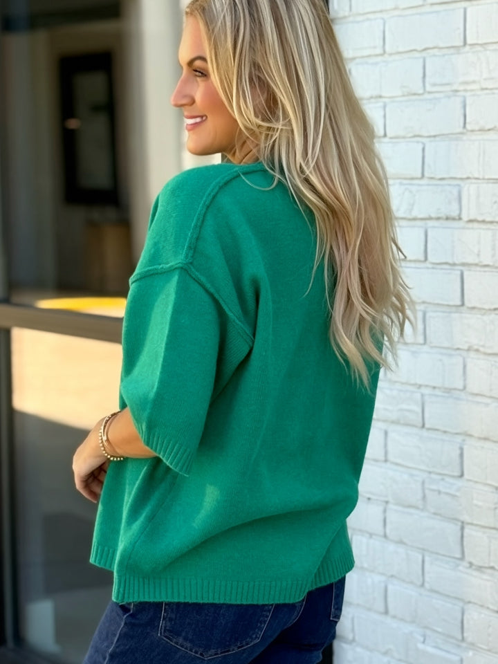 Backup Sweater- Green