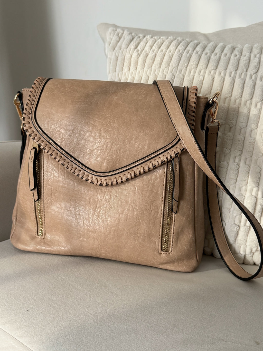 Lorelei Crosbody- Beige