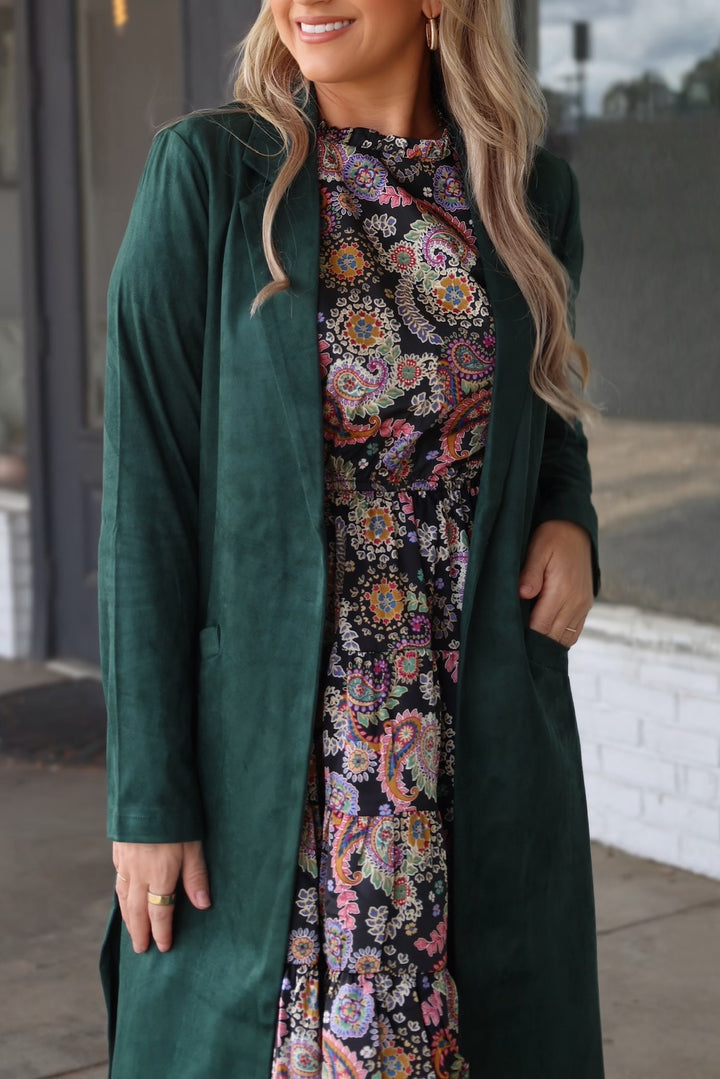 Jameson Cardigan- Hunter Green-FINAL SALE