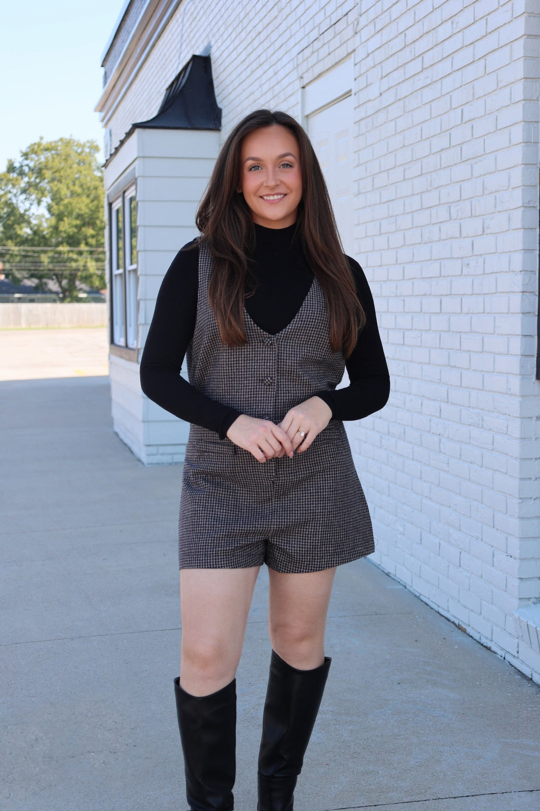 Outta Here Romper (FINAL SALE)