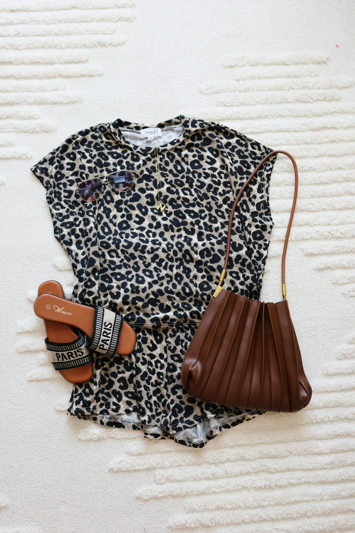 Raych Leopard Shorts(final sale)