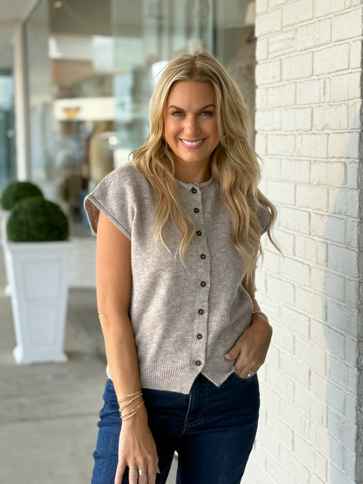 Tomorrow Sweater- Taupe