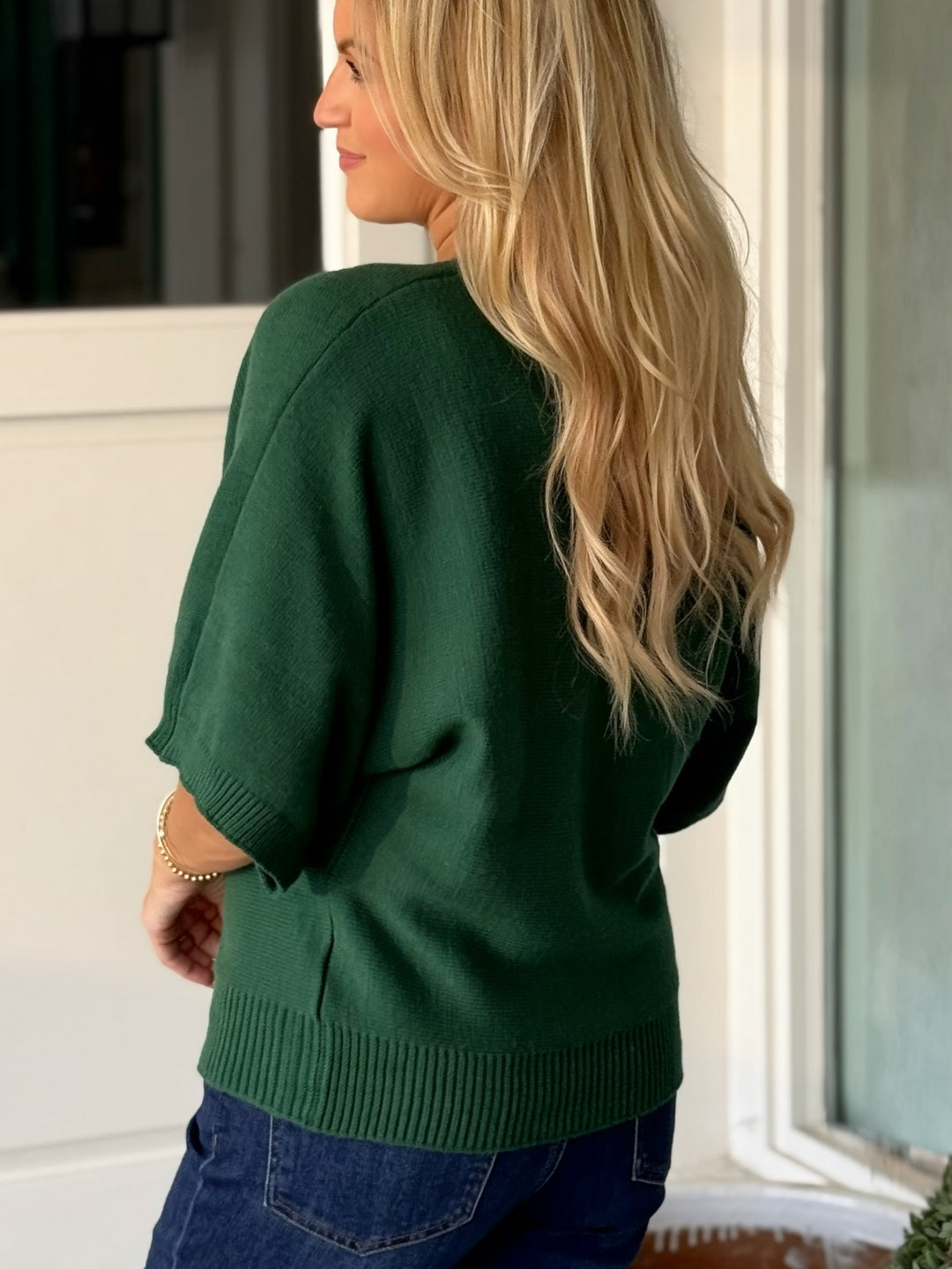 On The Hook Sweater- Forest