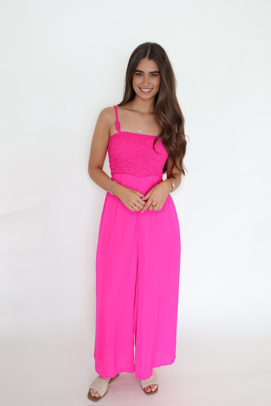 Rosie Smocked Jumpsuit