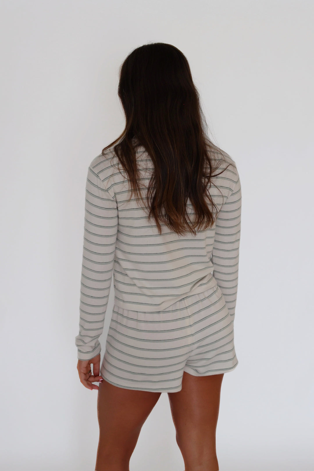 Evergreen Stripe Short(final sale)