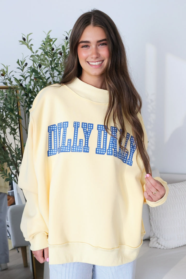 Dilly Dally Reversible Sweatshirt