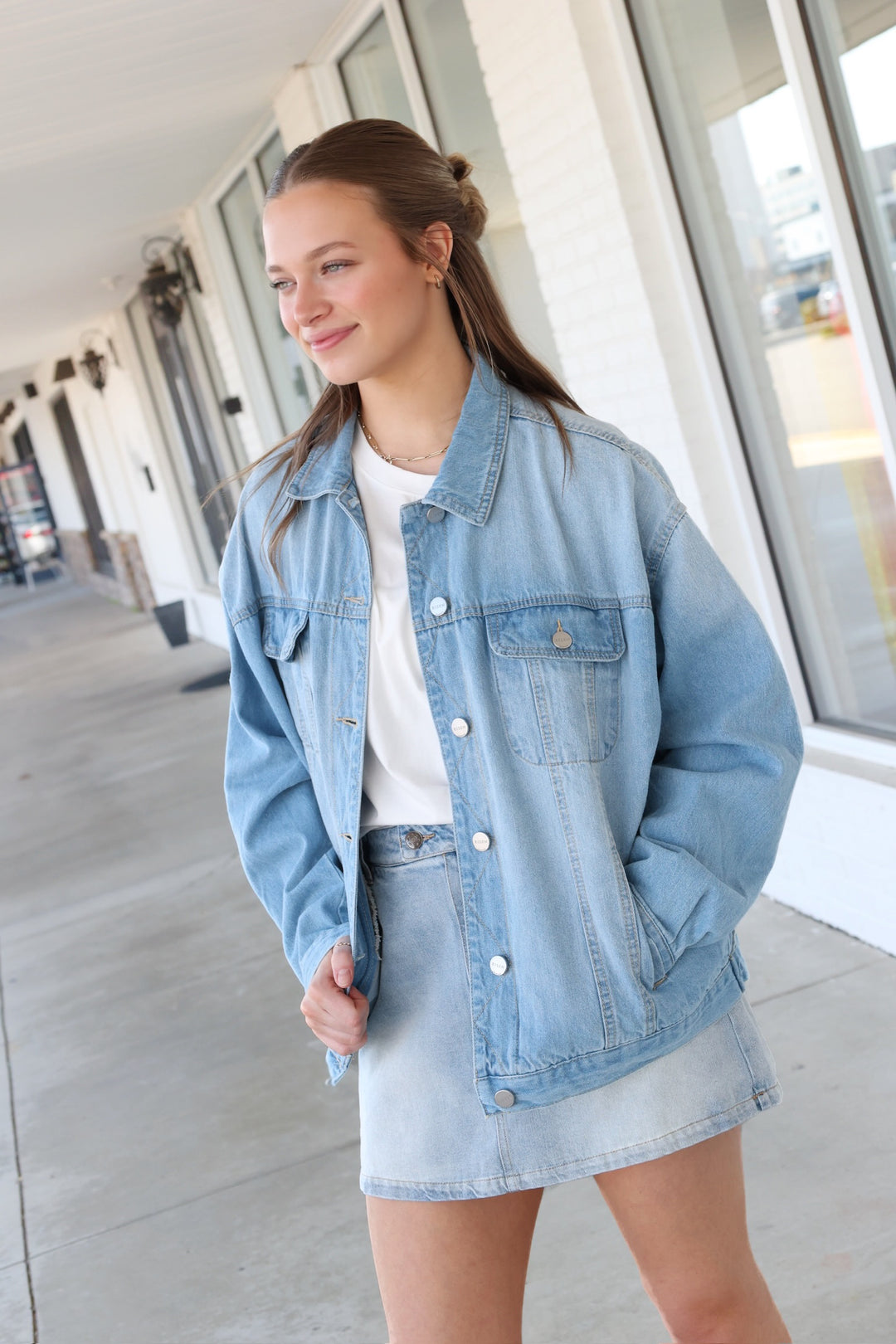 Raya Denim Jacket- Light