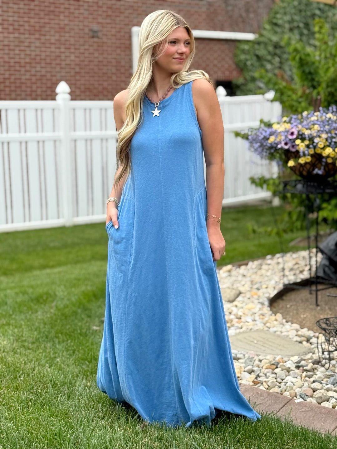 Waters Edge Midi Dress