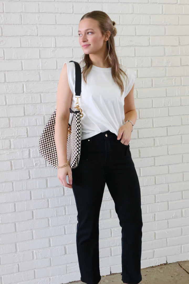 Bailey Tummy Control Jeans- Black