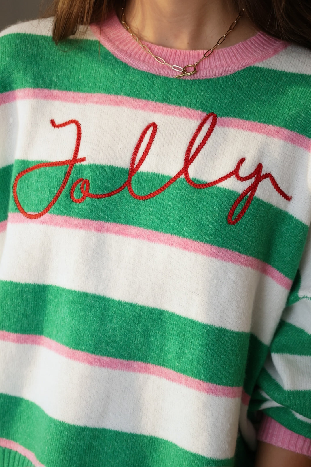 Jolly Stripe Sweater
