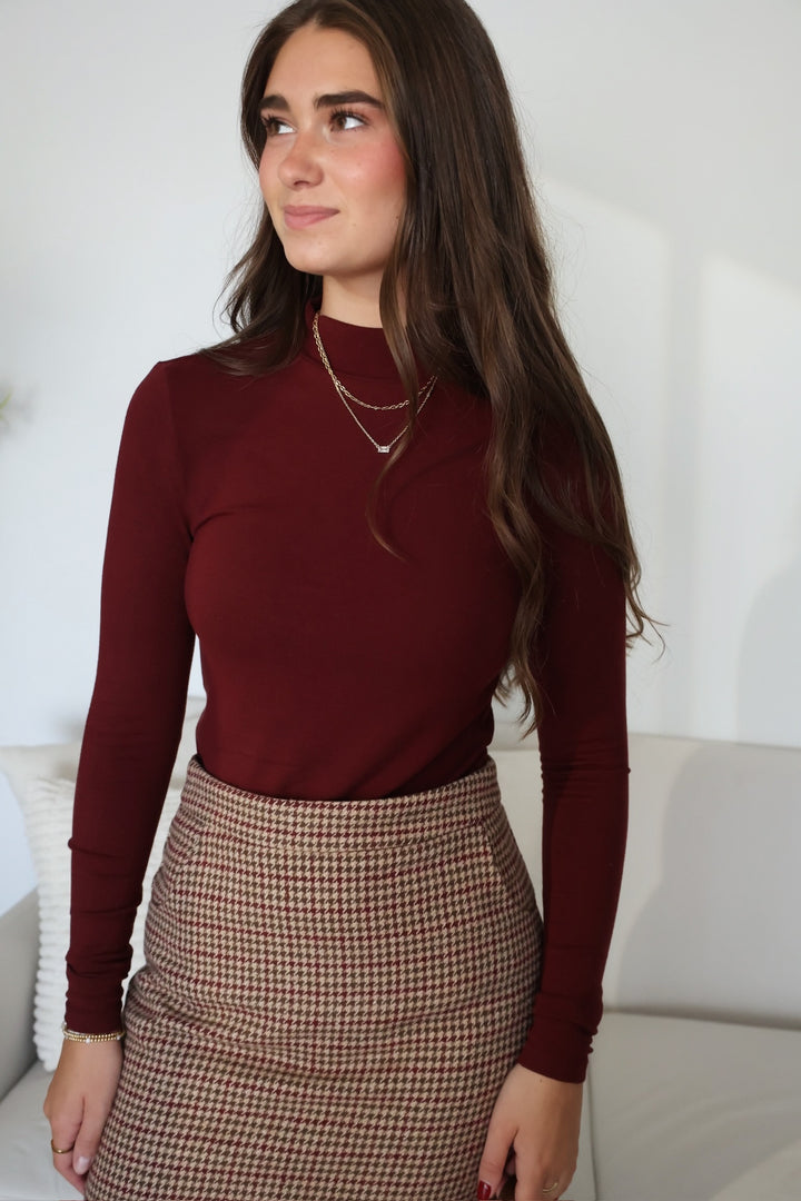 Greene Plaid Skirt