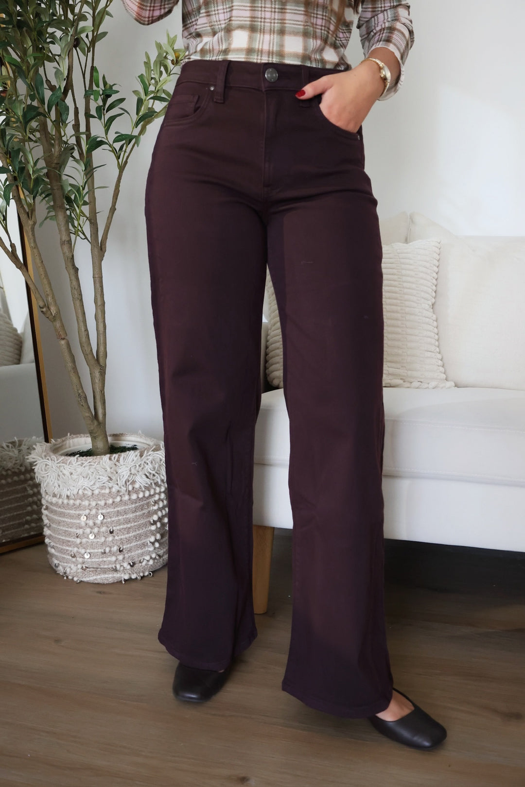 Maya High Rise- Raisin