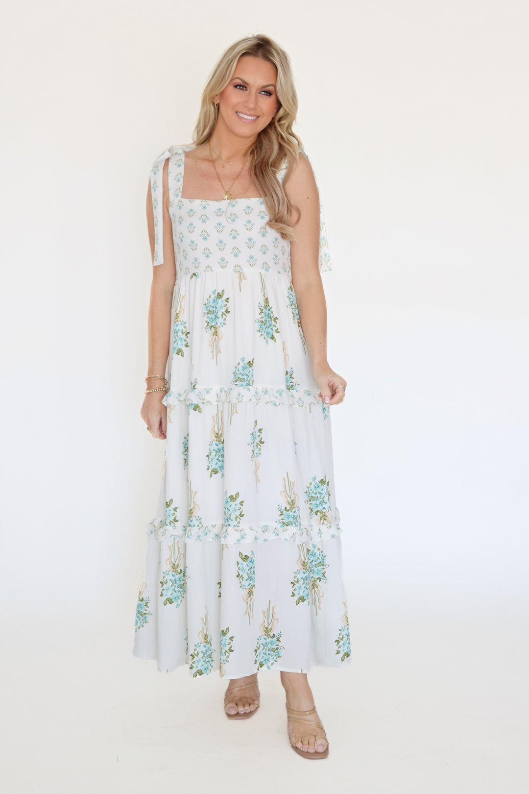 Lillian Maxi Dress- Sage