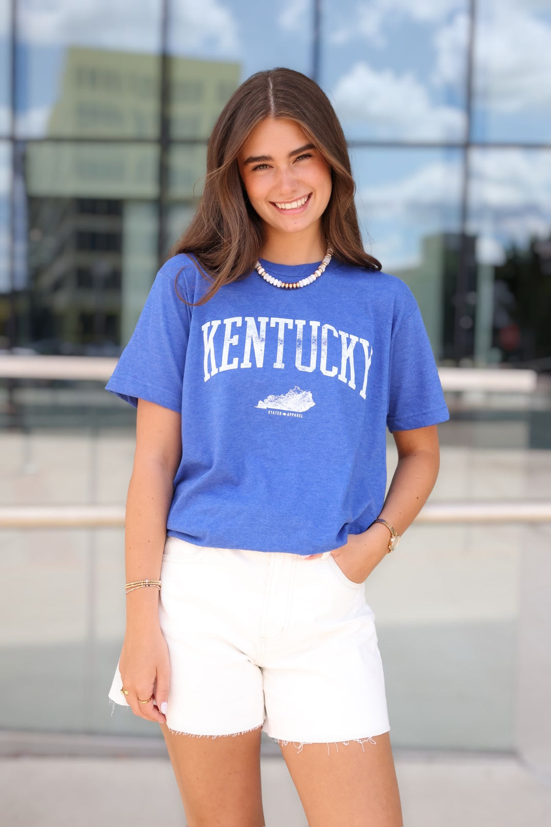 State Love Tee- Blue