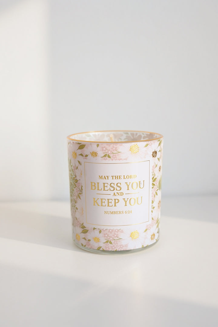 Bless & Keep You Candle