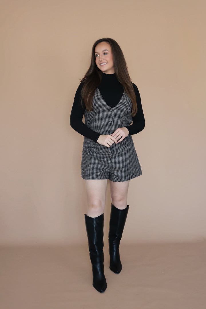 Outta Here Romper (FINAL SALE)