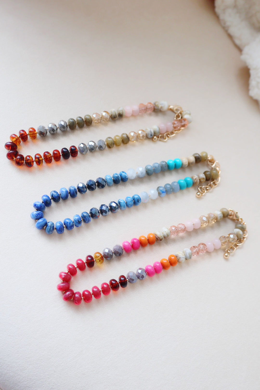 Piper Glass Bead Necklace