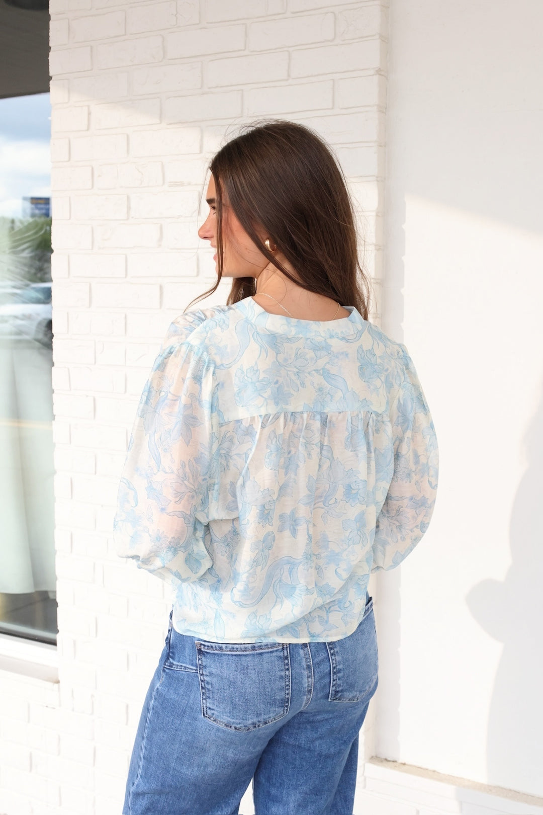 Charleston Floral Top