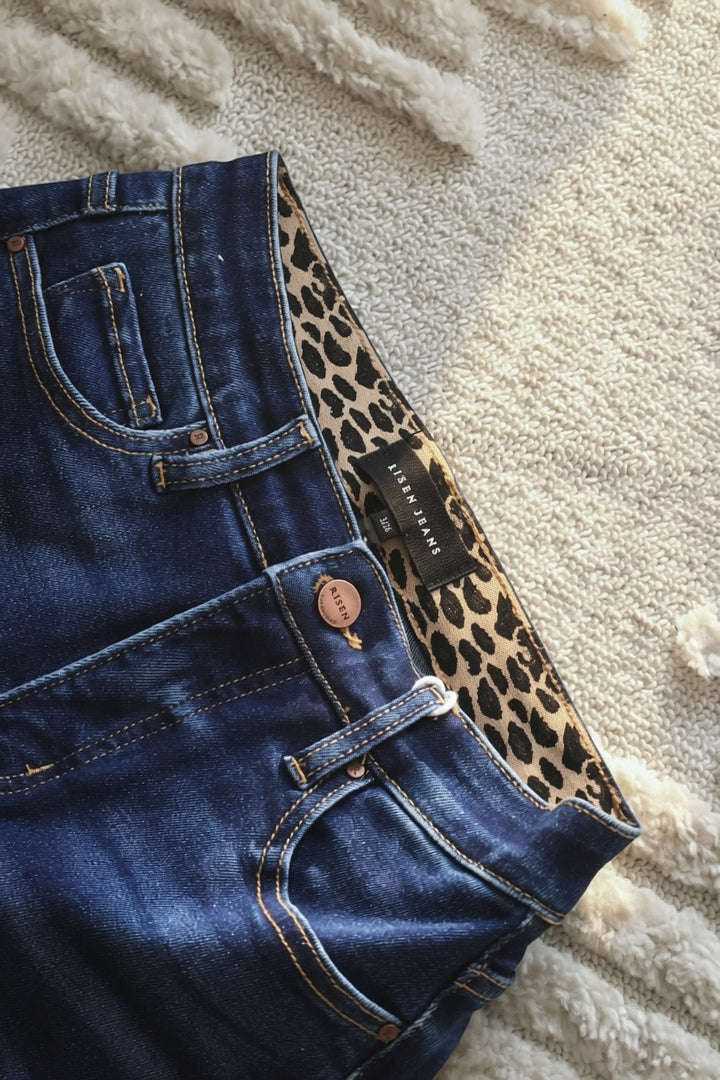 Bailey Tummy Control Jeans- Dark Wash
