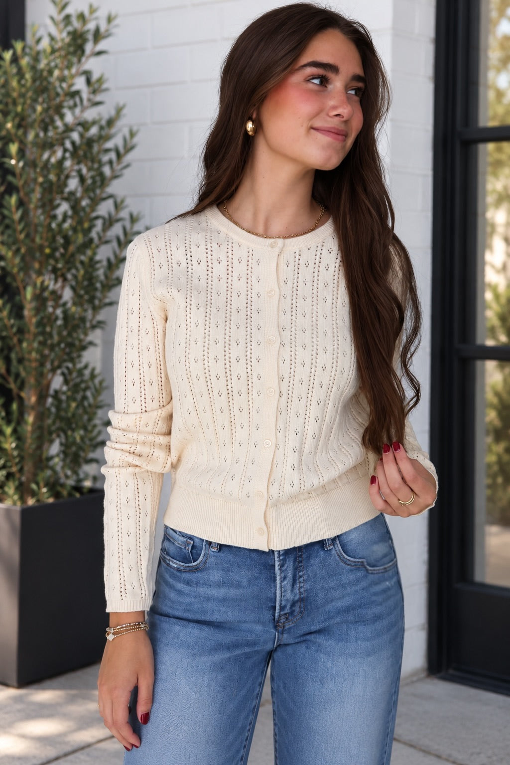 Martina Cardigan- Cream