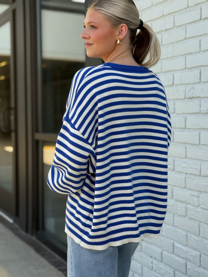 Tailgate Striped Sweater