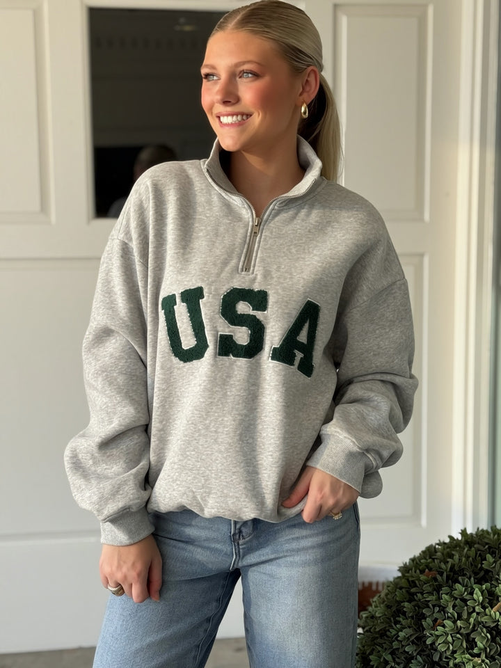 USA Zip Up