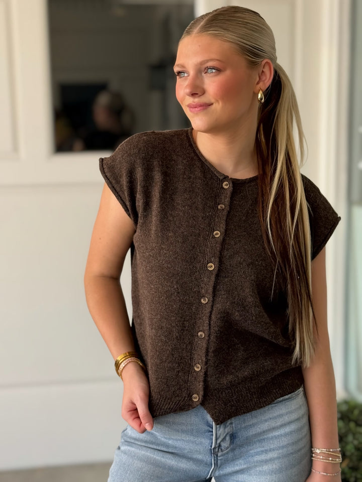 Tomorrow Sweater- Brown