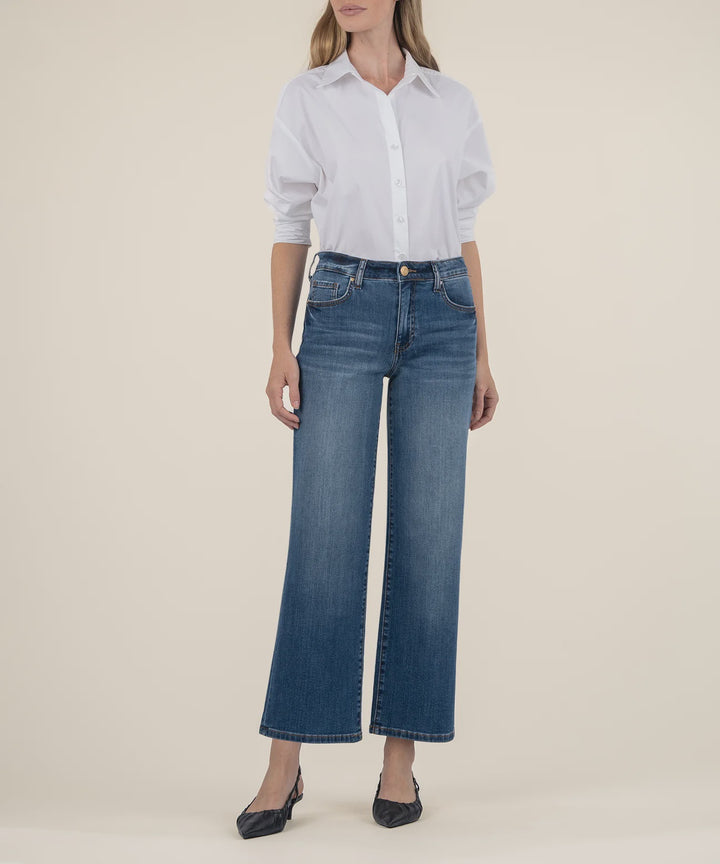 Charlotte High Rise Wide Leg Jean - Healthy