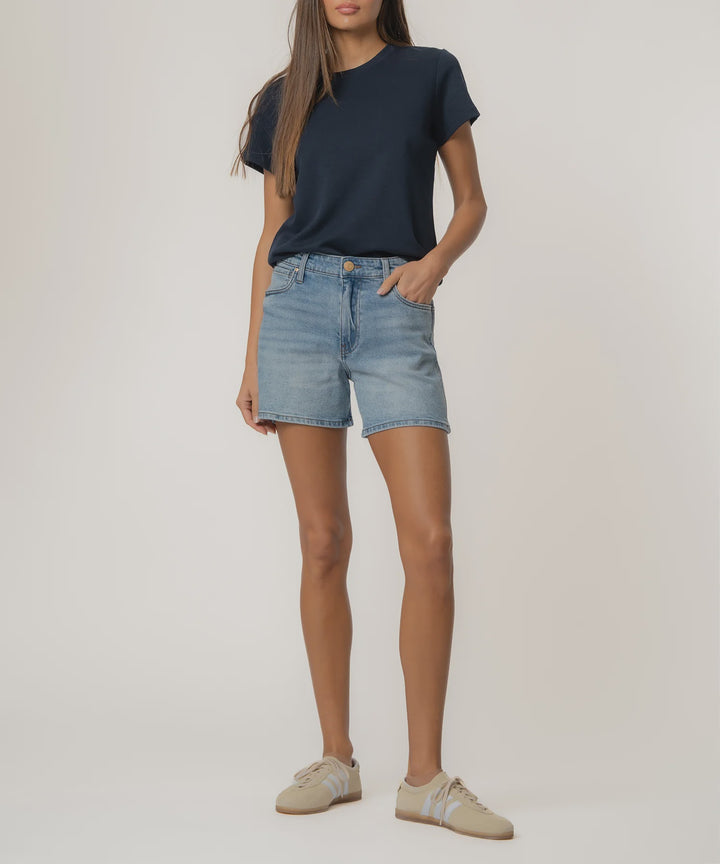 Jane High Rise Shorts- Peaceful
