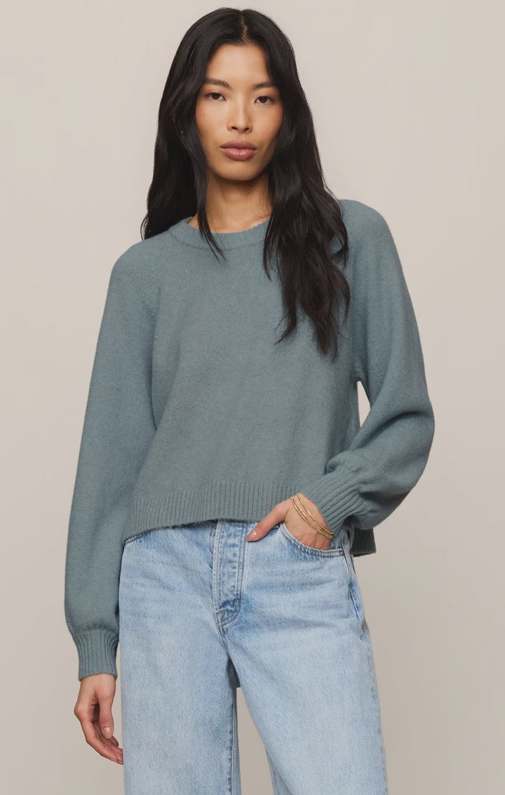 Coming Up Sweater- Soft Succulent